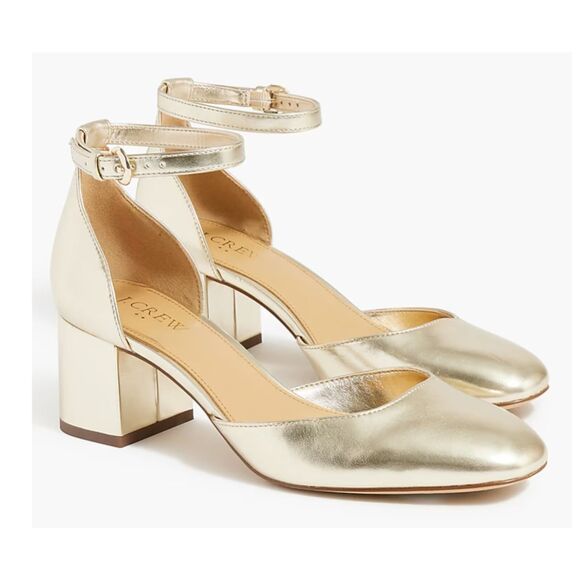 J Crew Ankle Strap Shoe, size 8 - Picture 1 of 6